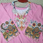 Premium Quality Alex Digital Print Three Piece (Pink Color) - Image 2
